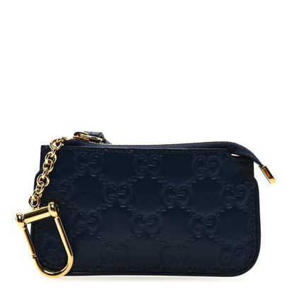 Gucci Guccissima Key Case Blue 1 of 6