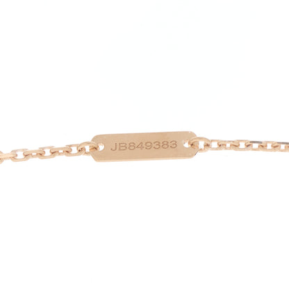 Van Cleef & Arpels 18K Rose Gold Gray Mother of Pearl Vintage Alhambra Pendant Necklace 5 of 6