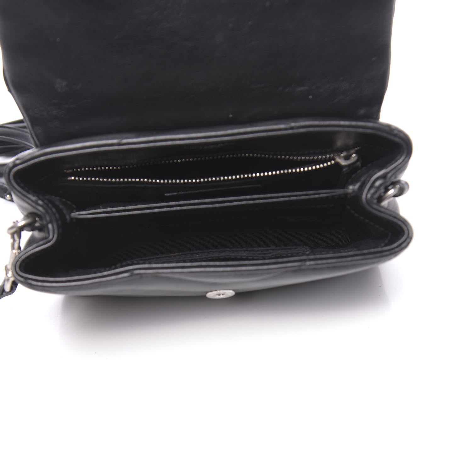 Saint Laurent Calfskin Y Quilted Monogram Toy Loulou Crossbody Bag 5 of 9