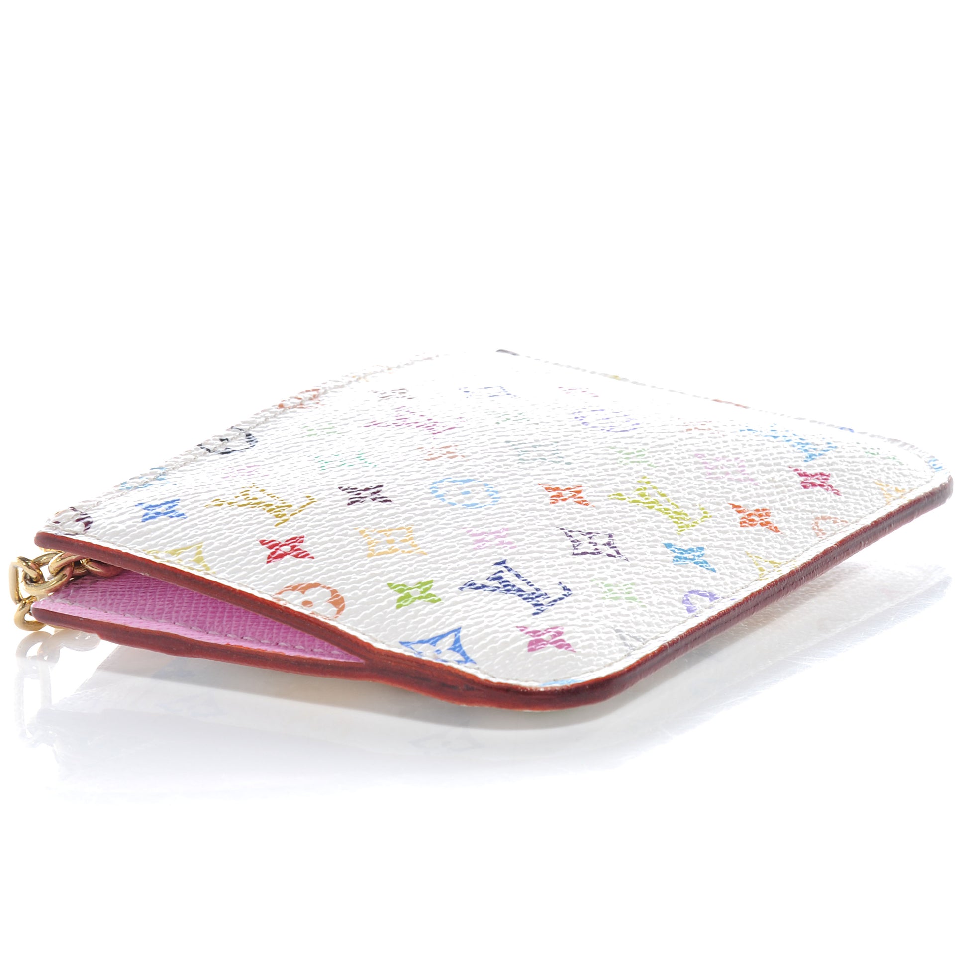 Louis Vuitton Monogram Multicolor Key Holder White 4 of 8