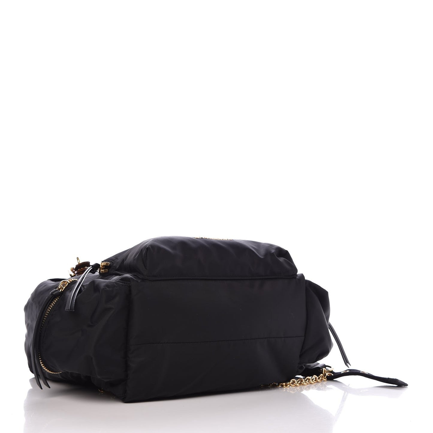 Nylon Large Rucksack Backpack Black