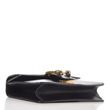 Gucci Calfskin Web Mini Dionysus Shoulder Bag Black 5 of 13