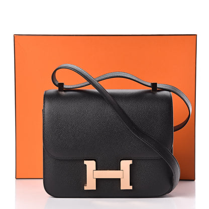 Hermes Epsom Constance 24 Black 24 of 24