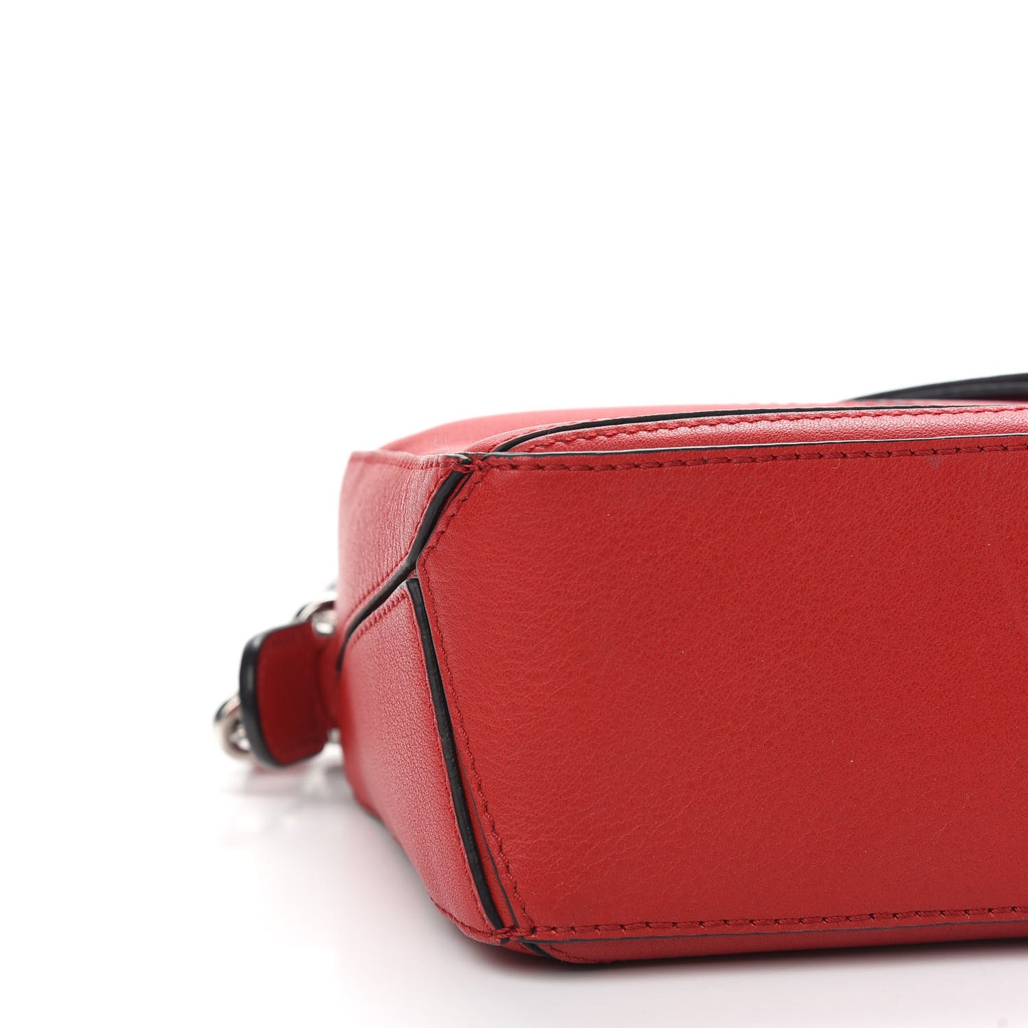 Calfskin Mini Puzzle Bag Pomodoro