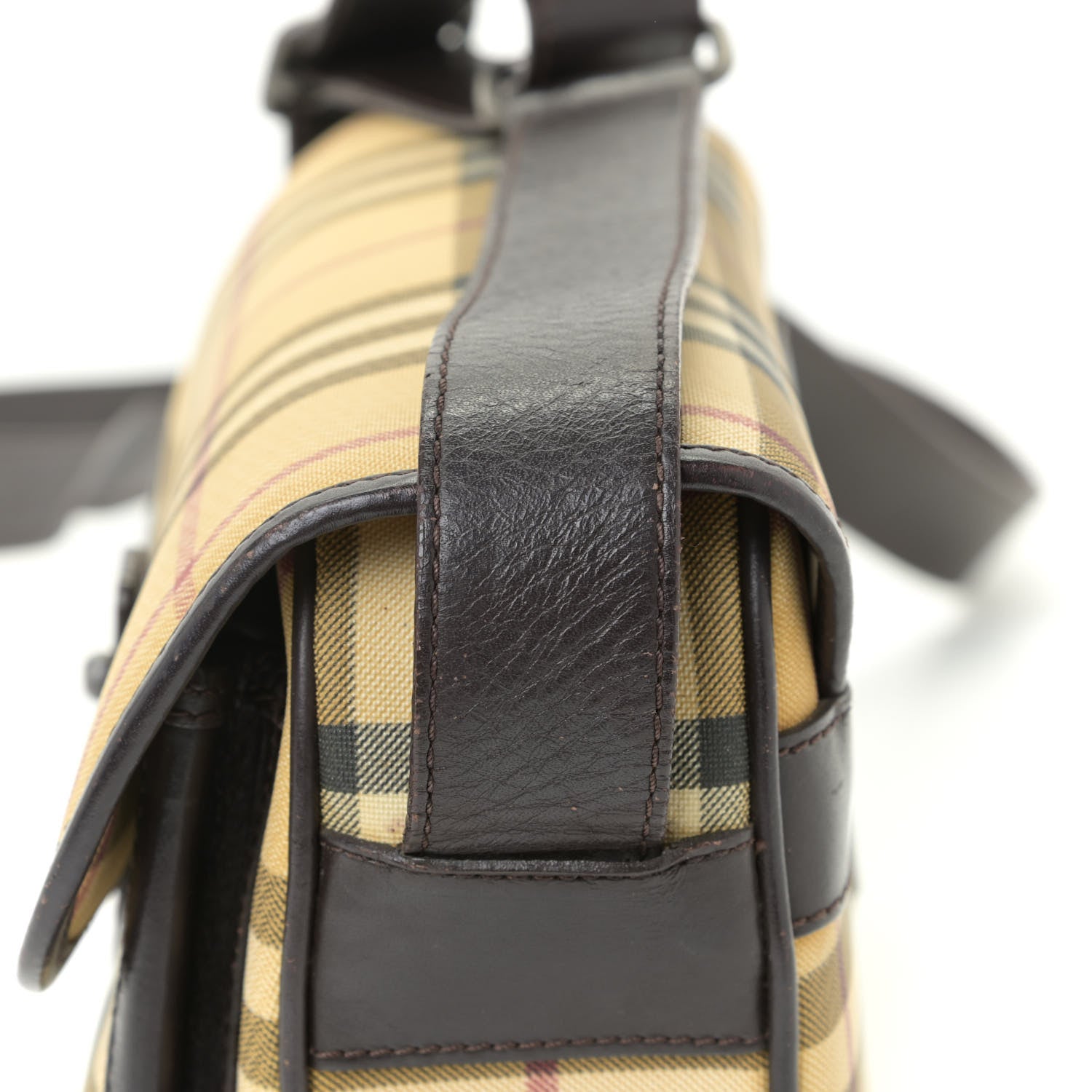 Burberry House Check Crossbody Camera Bag Antique Yellow Brown 15 of 21