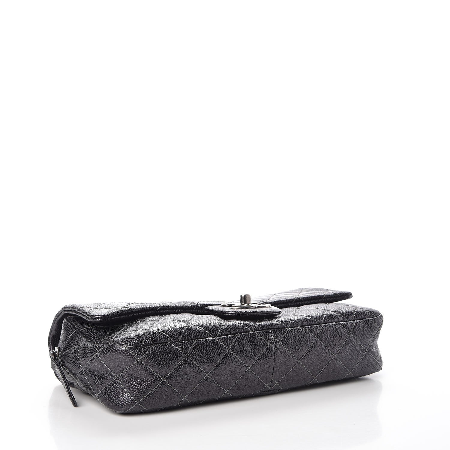 Chanel Iridescent Caviar Quilted Large Chic Flap Purple 4 of 7