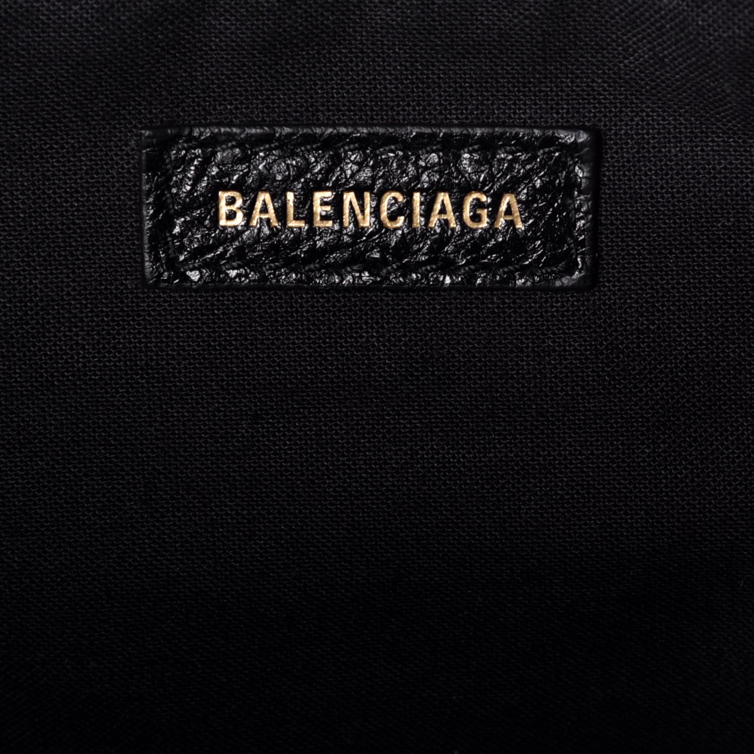 Balenciaga Agneau Classic Gold Hardware City Graffiti Logo Strap Black 7 of 9