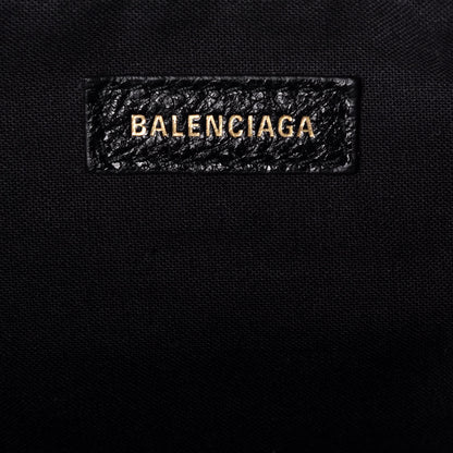 Balenciaga Agneau Classic Gold Hardware City Graffiti Logo Strap Black 7 of 9