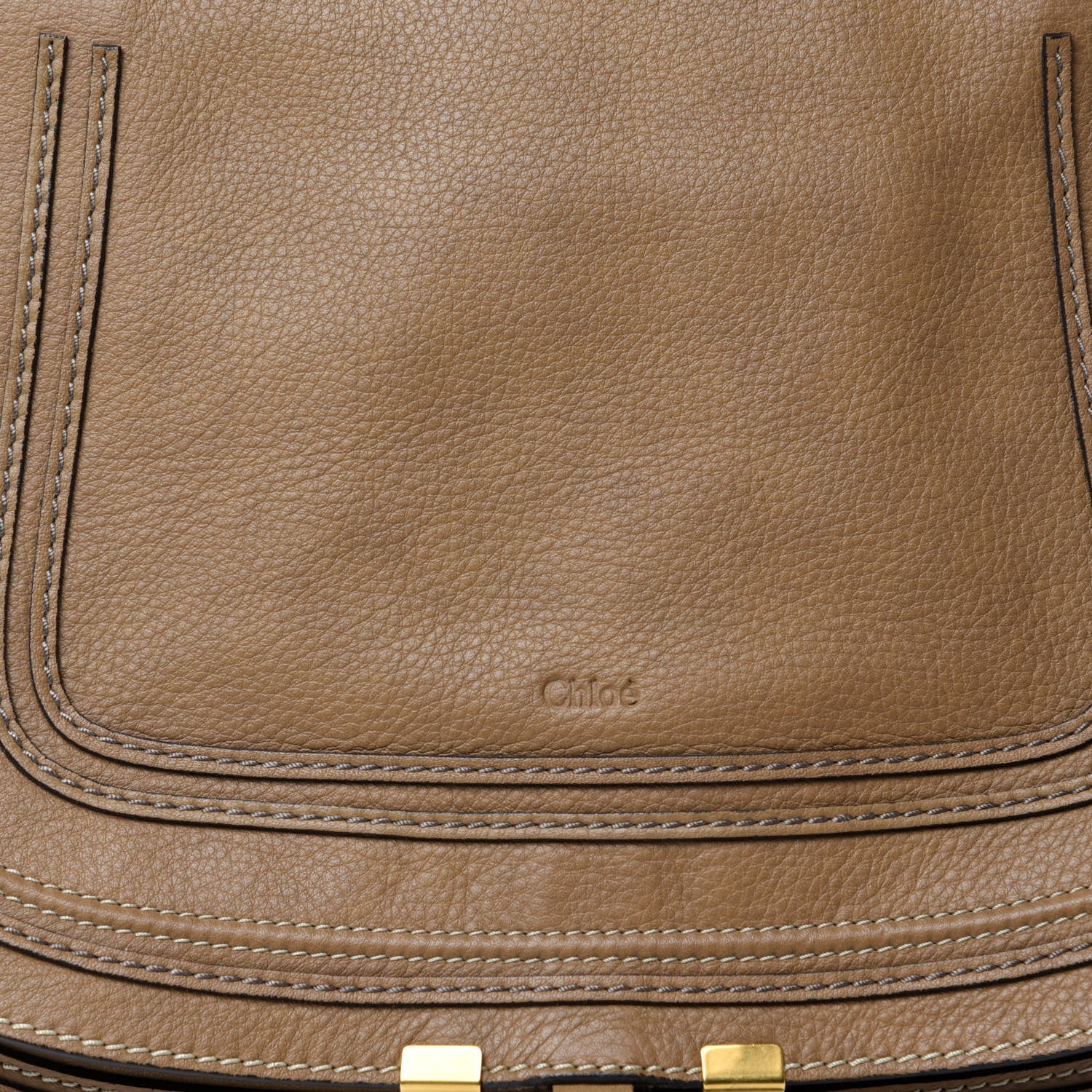 Chloe Calfskin Large Marcie Satchel Nut 10 of 10