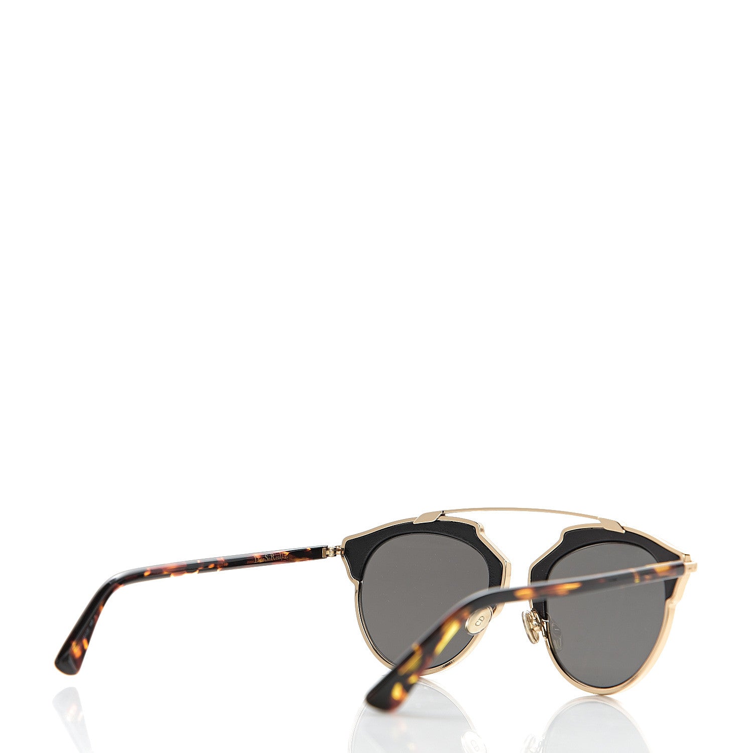 Christian Dior Metal Lambskin So Real Sunglasses Black 4 of 8
