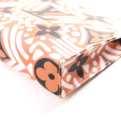 Louis Vuitton Monogram Giant Crafty Pochette Toiletry 26 Creme Caramel 8 of 10