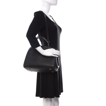 Louis Vuitton Empreinte Montaigne MM Black 2 of 13