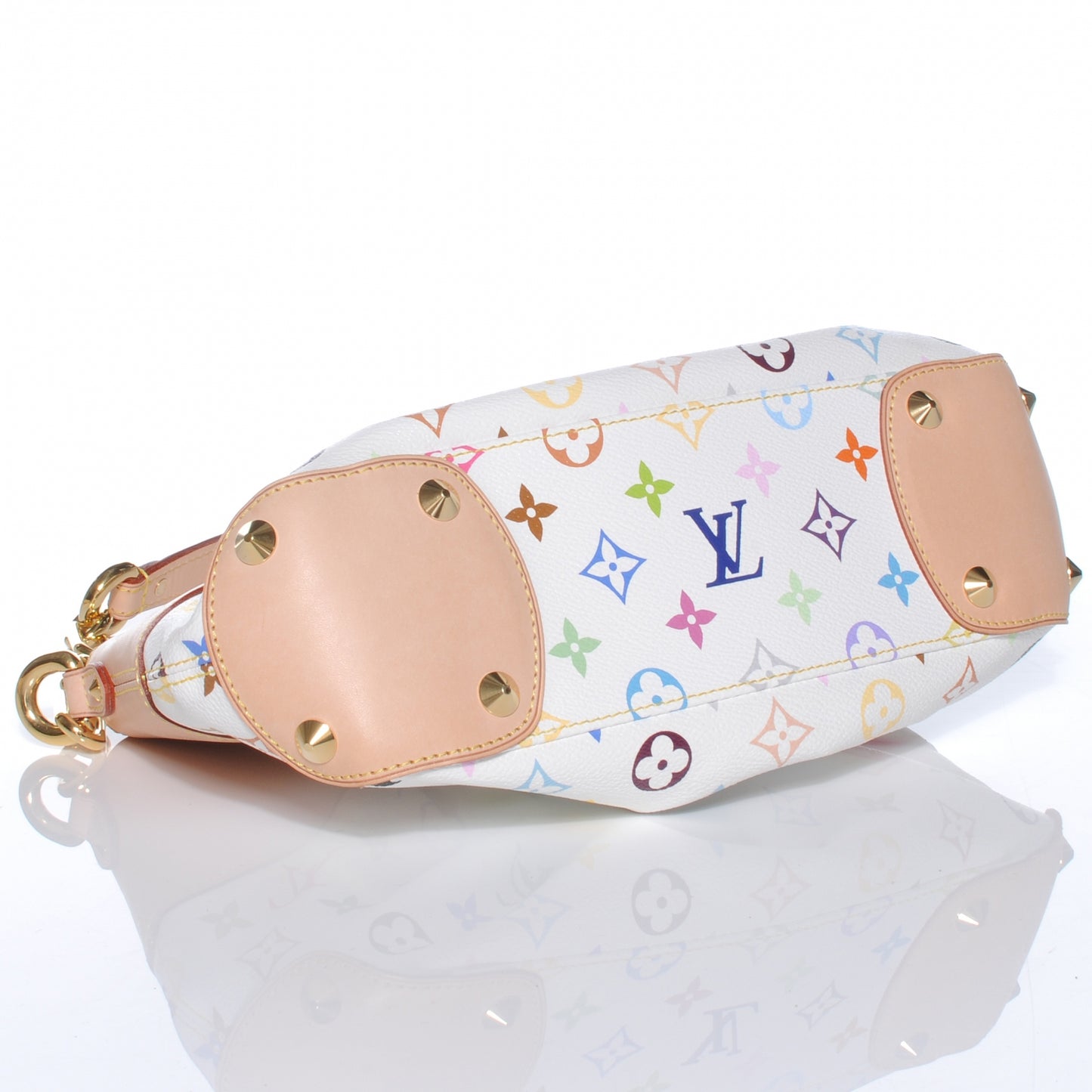 Monogram Multicolor Judy PM White