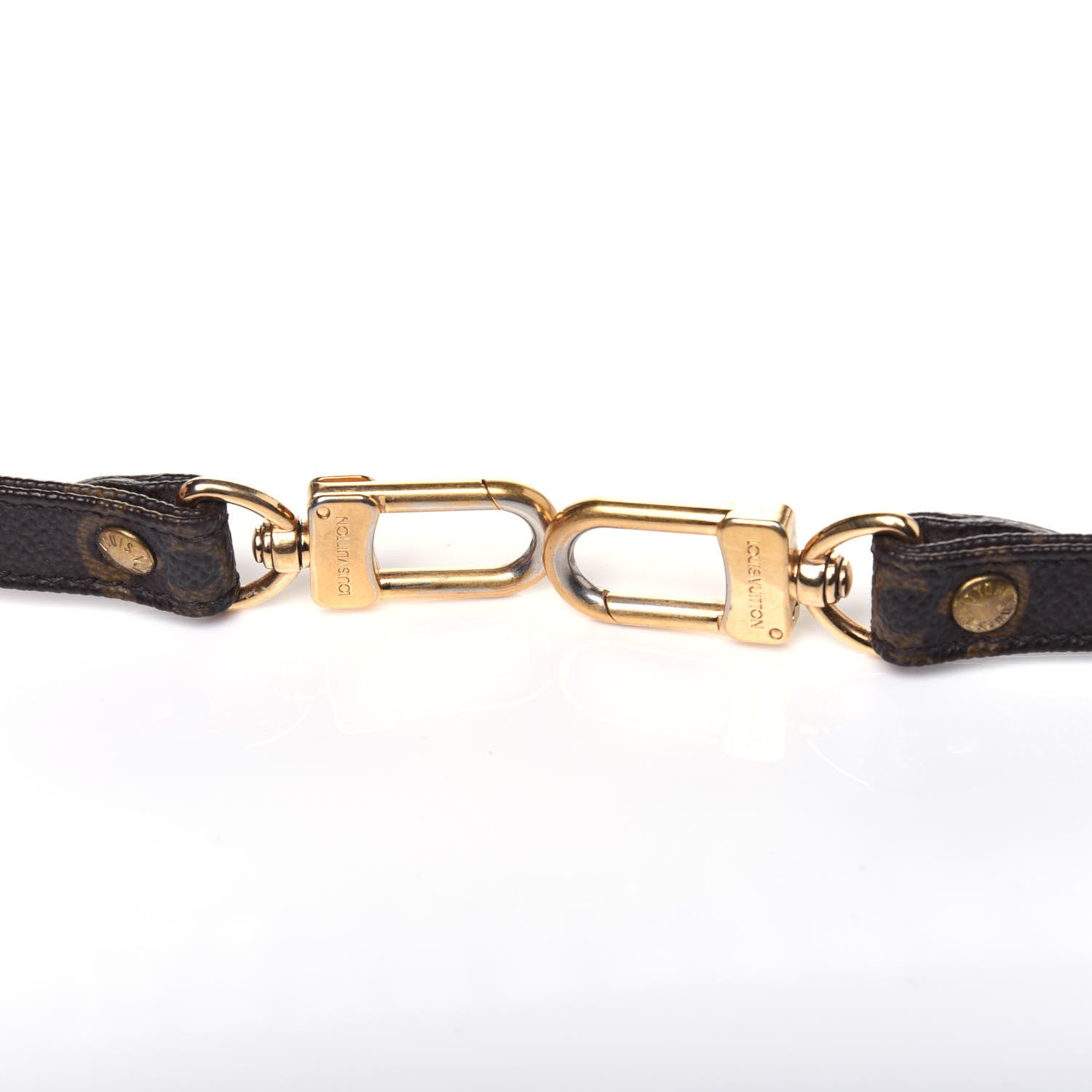 Louis Vuitton Monogram 16mm Adjustable Shoulder Strap 3 of 8