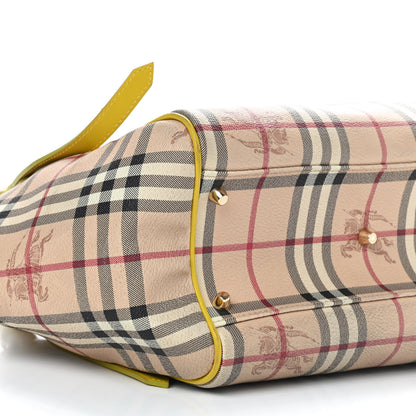Burberry House Check Small Canterbury Tote Yellow 6 of 8