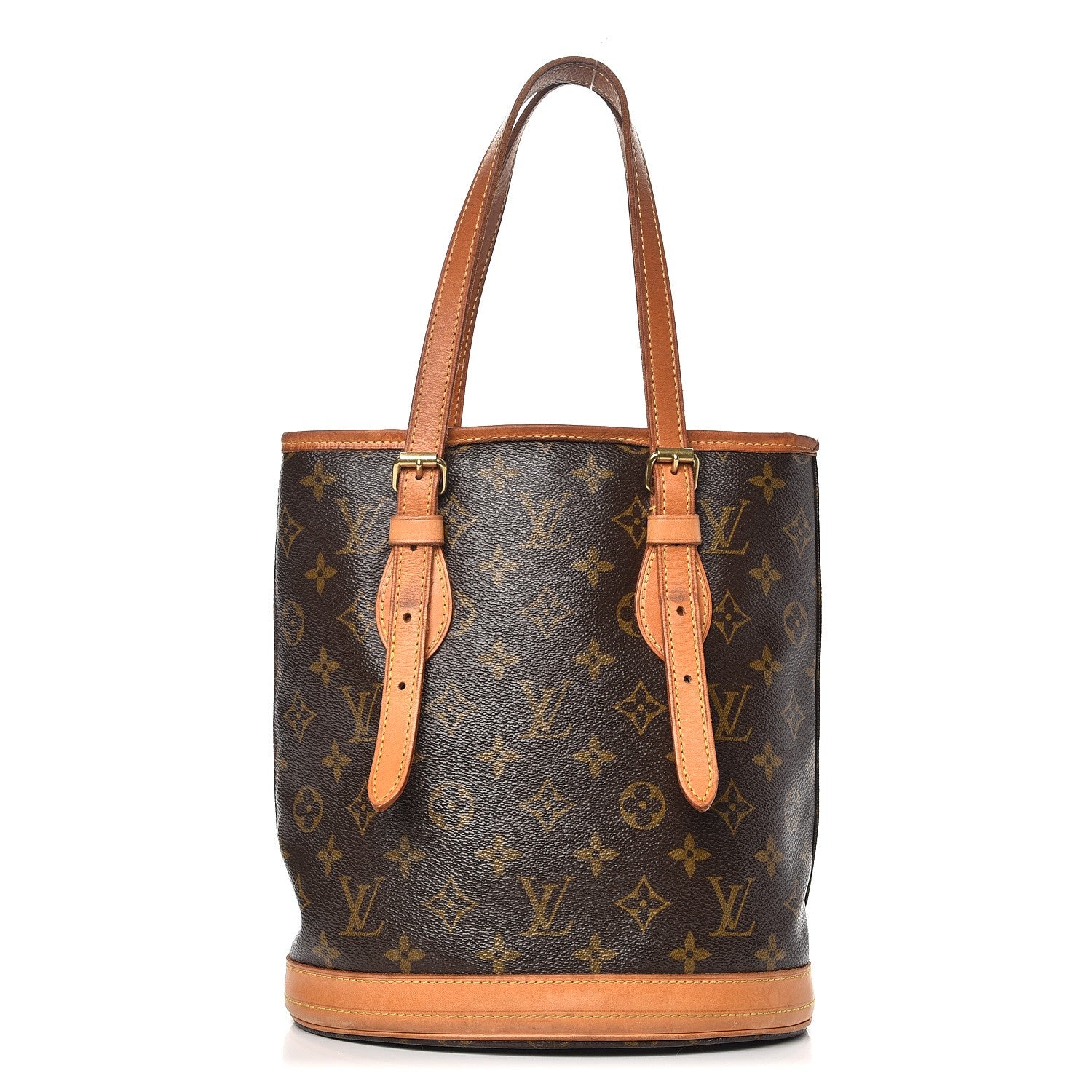 Louis Vuitton Monogram Petit Bucket 23 1 of 14