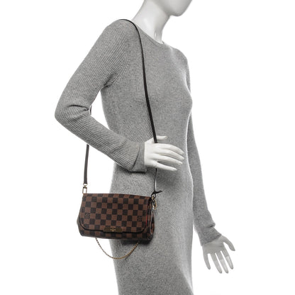 Louis Vuitton Damier Ebene Favorite PM 2 of 6