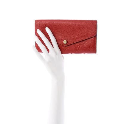 Louis Vuitton Empreinte Sarah Wallet NM Cherry 2 of 9