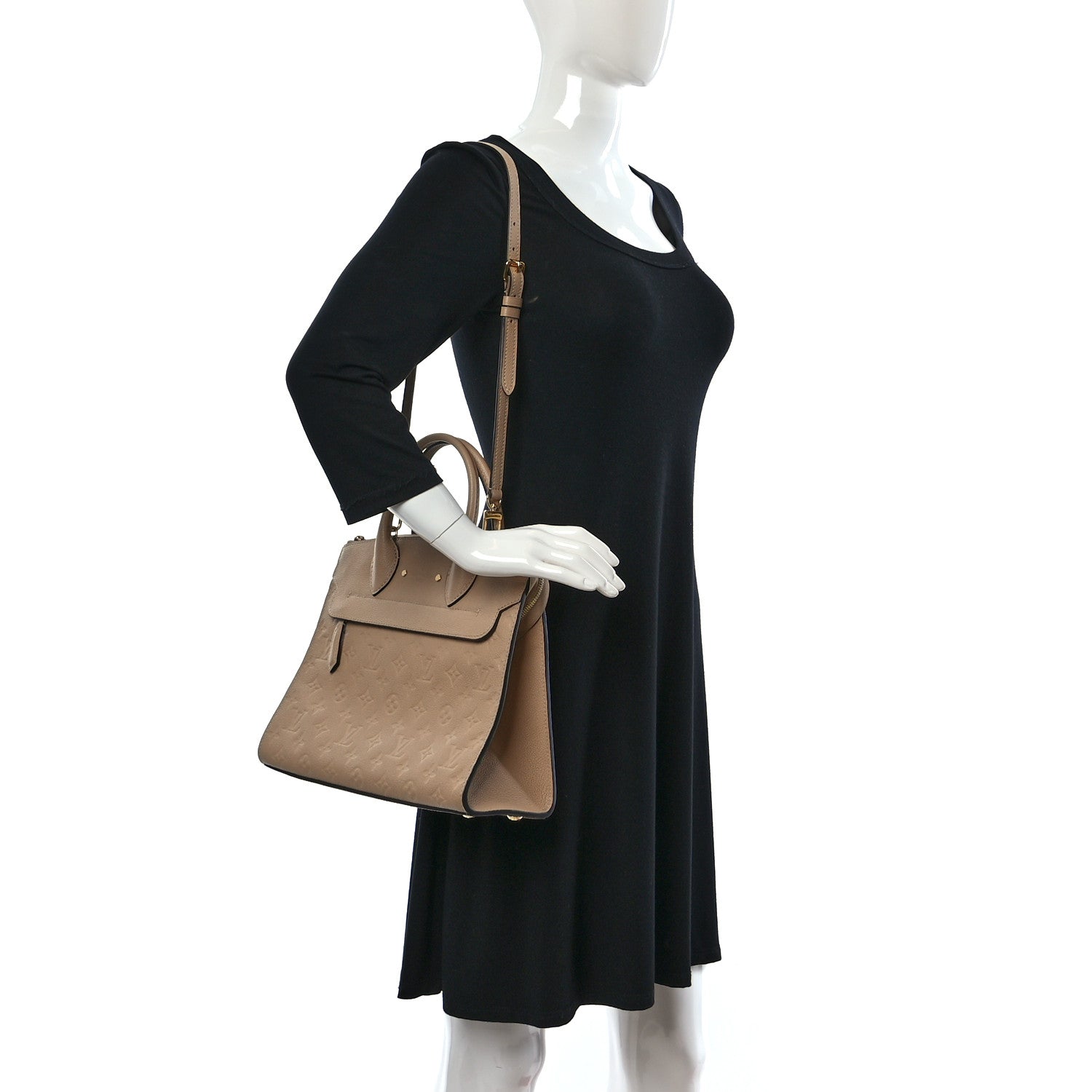 Louis Vuitton Empreinte Pont Neuf MM Dune 2 of 8