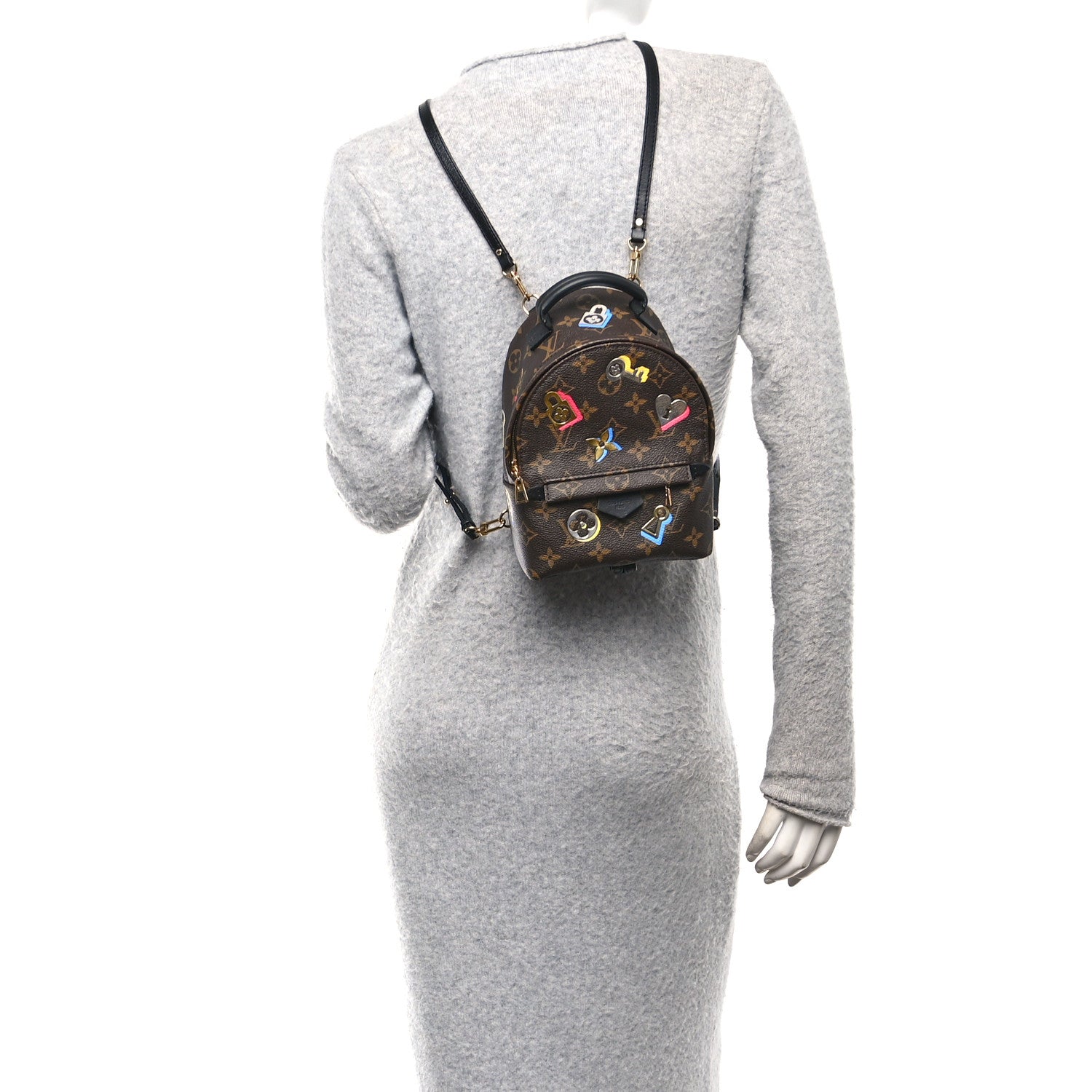 Louis Vuitton Monogram Love Lock Palm Springs Backpack Mini 2 of 9
