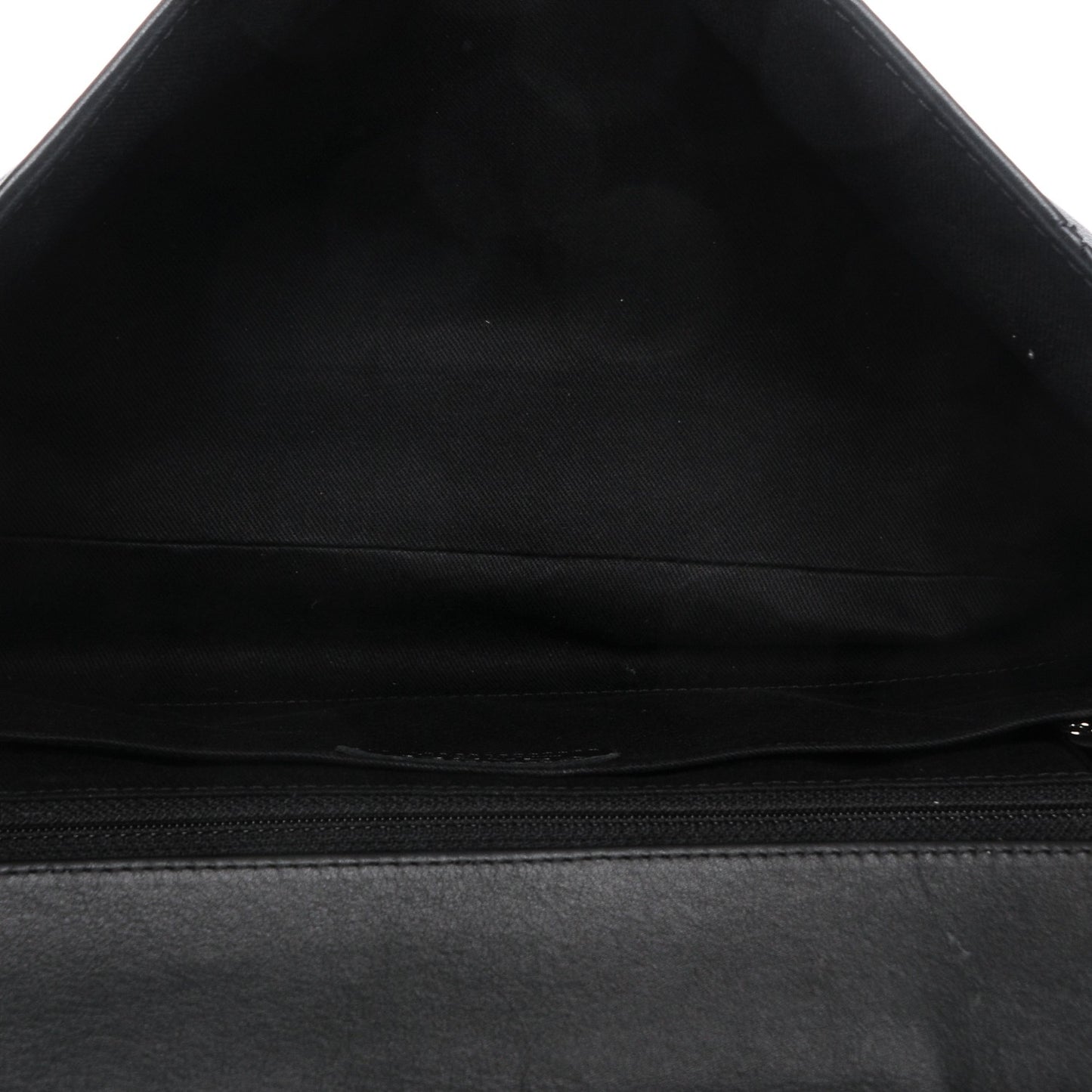 Calfskin Quilted In The Business Flap Bag Black