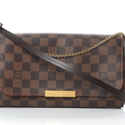 Louis Vuitton Damier Ebene Favorite MM 8 of 10