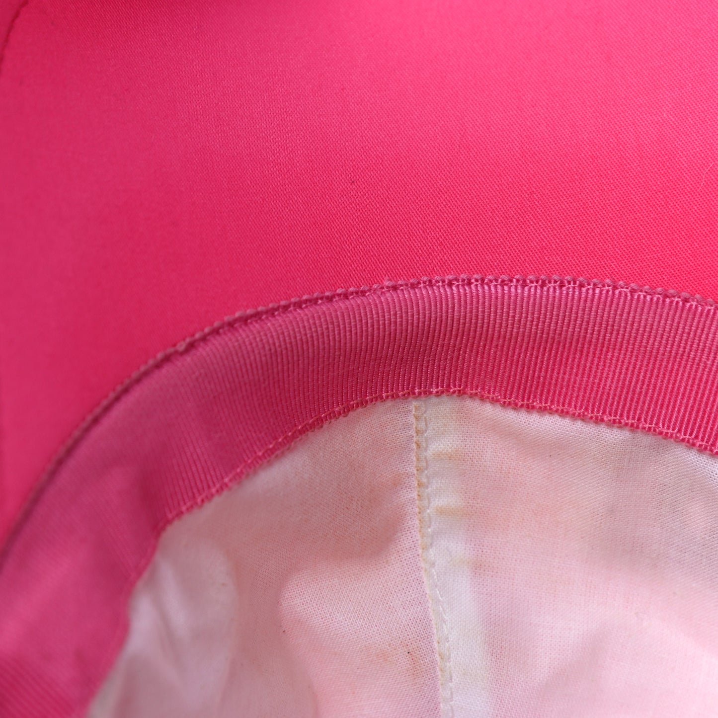 Cotton CC Cap Hat Fuchsia Orange