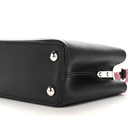 Louis Vuitton Taurillon Braided Capucines BB Black 8 of 9