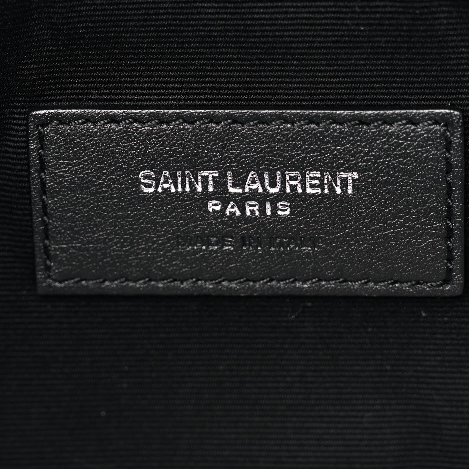 Saint Laurent Canvas Monogram Belt Bag Black 6 of 9