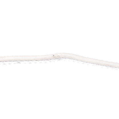 Alaia Calfskin Lux Laser Cut Studded Shoulder Bag White 13 of 14