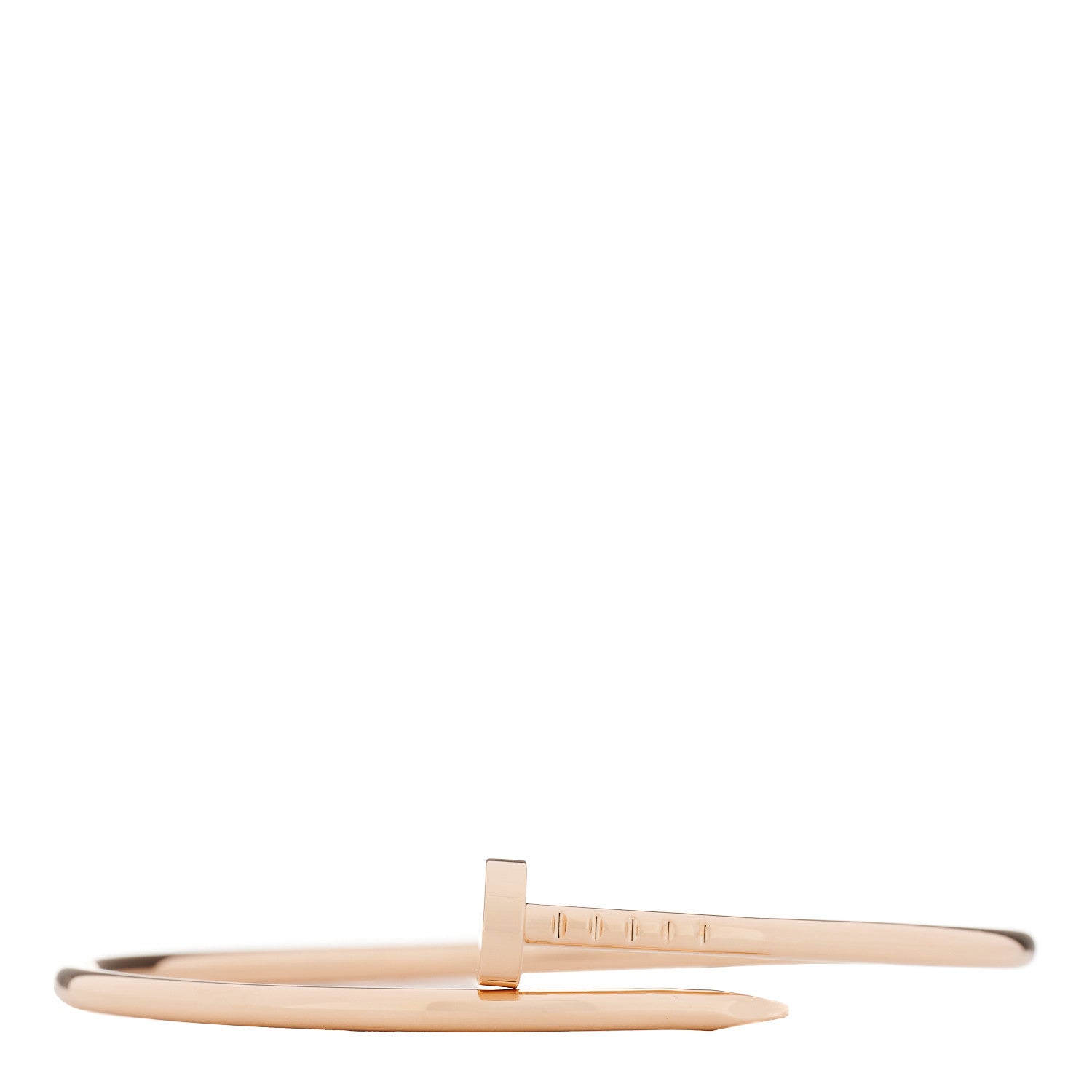 Cartier 18K Pink Gold Small Juste Un Clou Bracelet 16 1 of 4