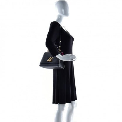 Louis Vuitton Taurillon Twist One Handle PM Black 2 of 13