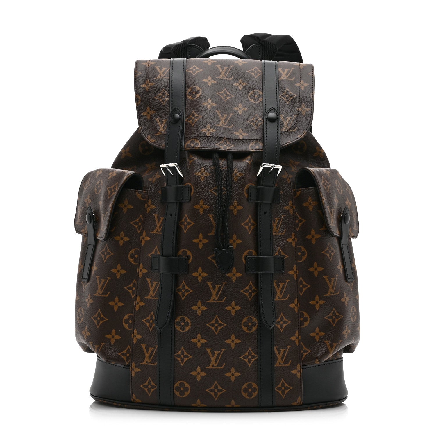 Louis Vuitton Monogram Macassar Christopher MM Backpack 1 of 9