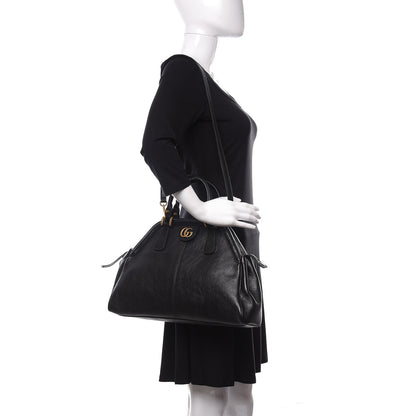 Gucci Calfskin Medium Re(Belle) Top Handle Bag Black 2 of 10