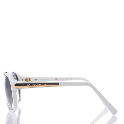 Louis Vuitton Evidence Sunglasses Z0351E White 3 of 7