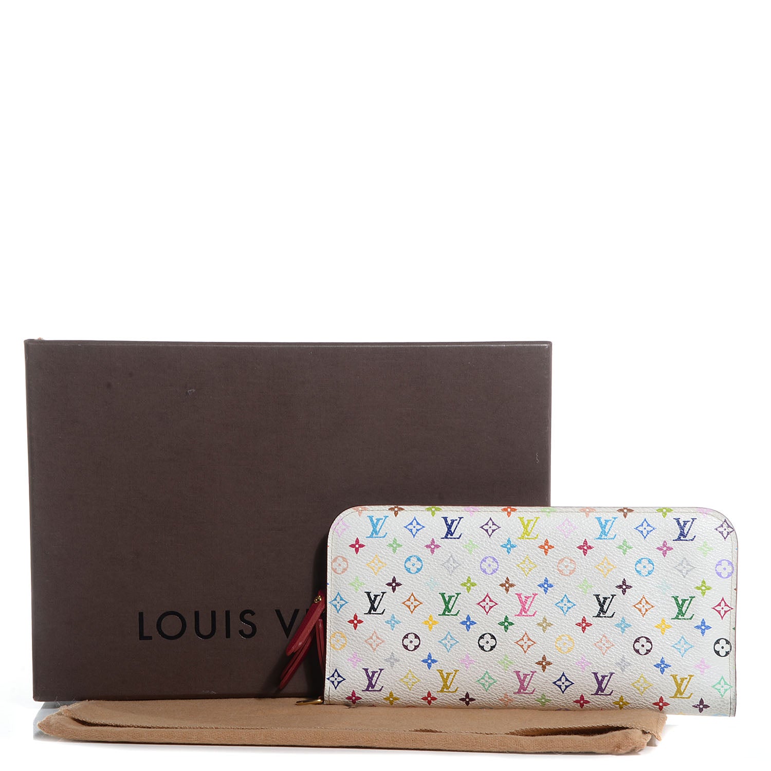 Louis Vuitton Monogram Multicolor Insolite Wallet White 8 of 8