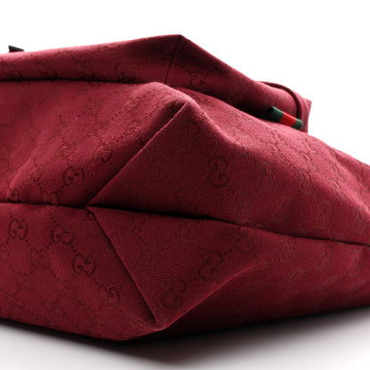 Gucci GG Supreme Monogram Large Shopping Tote Rosso Ancora 9 of 9