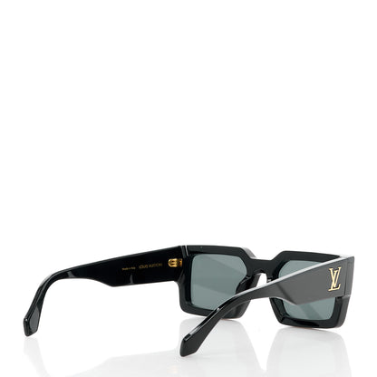 Louis Vuitton LV Clash Square Sunglasses Z1579E Black 4 of 9