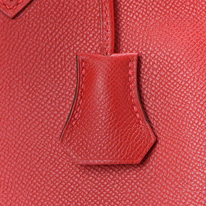 Hermes Epsom Birkin 35 Rouge Casaque 31 of 39