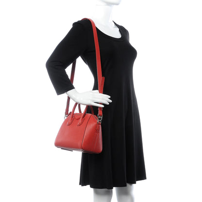 Givenchy Sugar Goatskin Mini Antigona Red 3 of 8