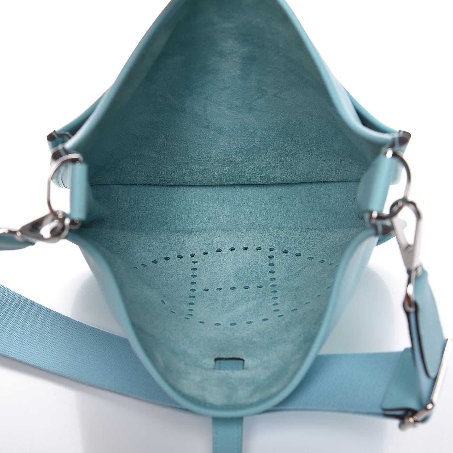 Hermes Epsom Evelyne III PM Bleu Atoll 5 of 9