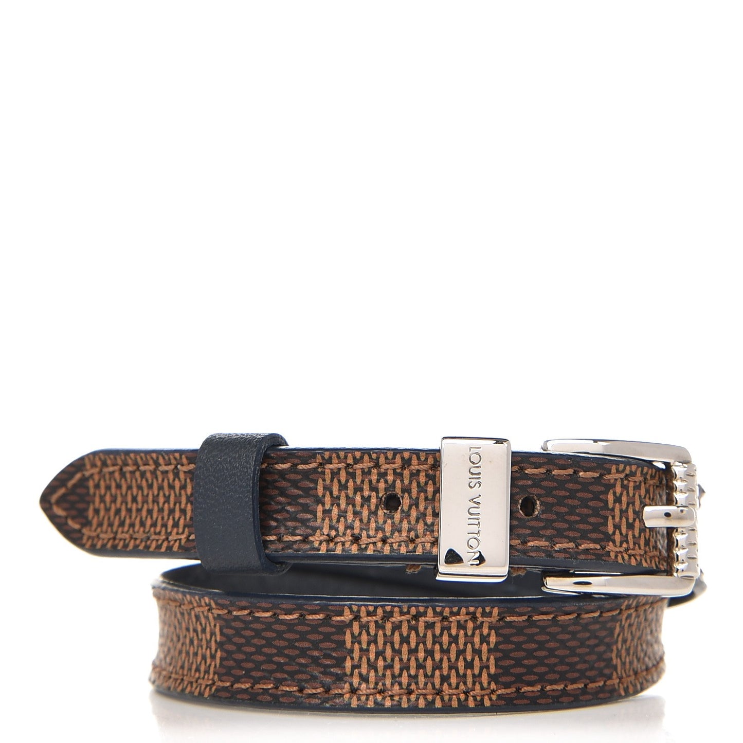 Damier Ebene Loop It Bracelet 19
