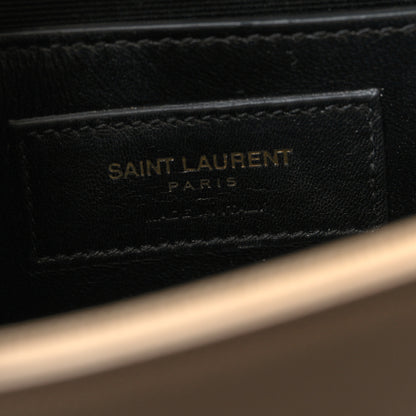Saint Laurent Grain De Poudre Small Monogram Kate Satchel Nude Powder 7 of 10