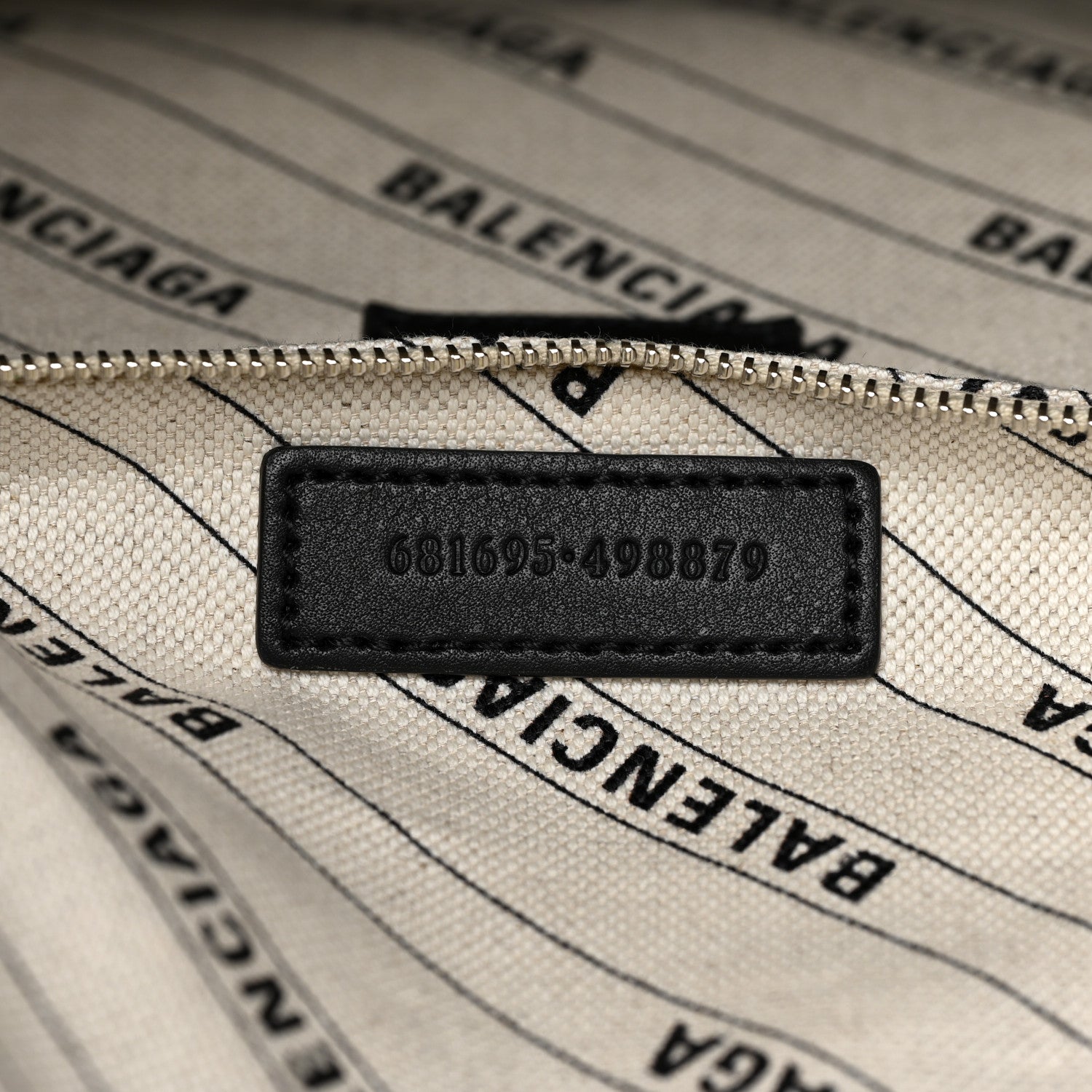 Balenciaga X GUCCI GG Supreme Monogram Neo Classic Silver Hardware City Beige Ebony 7 of 12