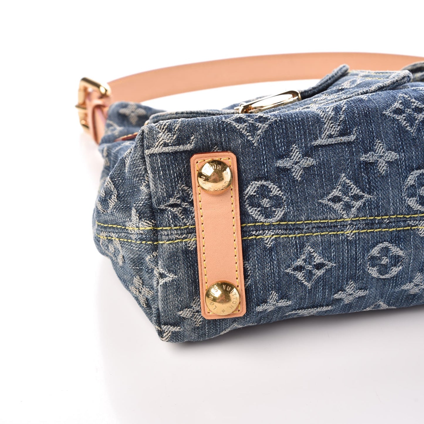 Monogram Denim Baggy PM Blue