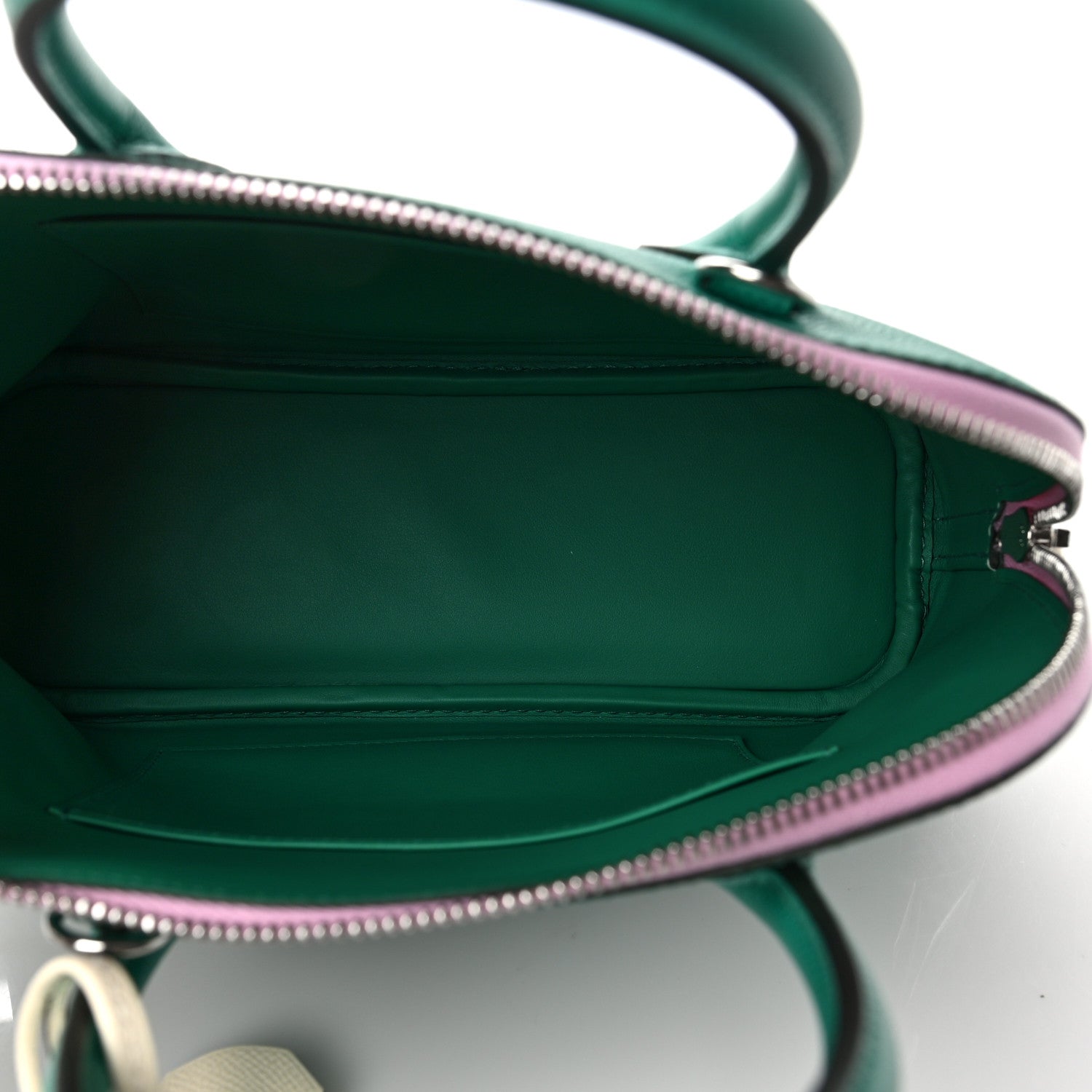 Hermes Epsom Tri-Color 1923 Bolide 25 Jade Nata Mauve Sylvestre 5 of 8