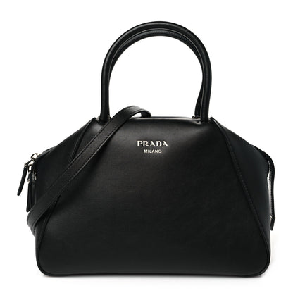 Prada Softy Calfskin Small Supernova Handbag Black 1 of 9