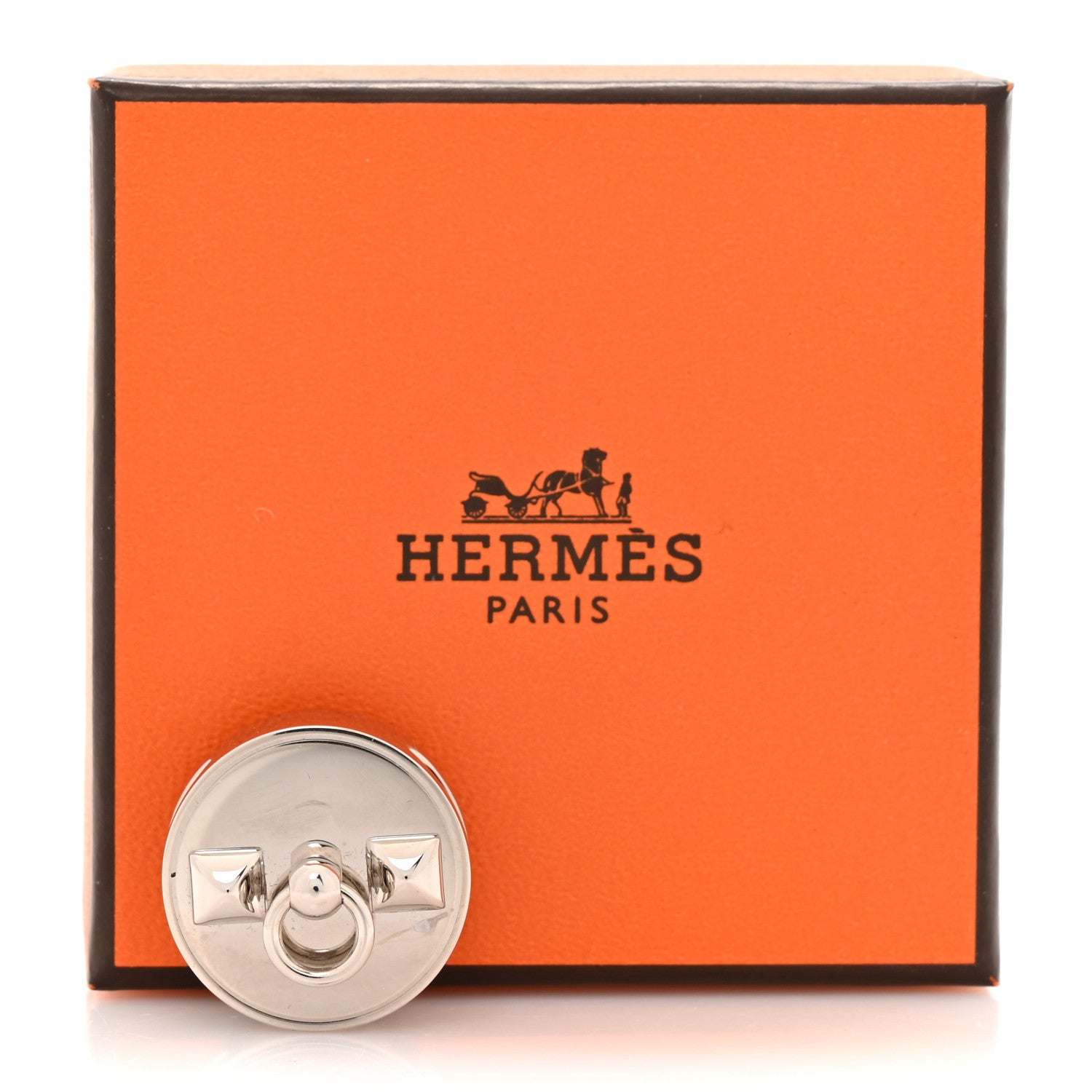 Hermes Palladium Collier de Chien Twilly Ring 4 of 4