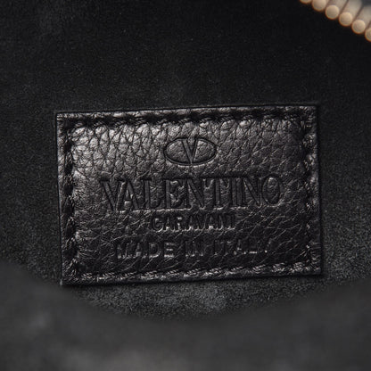 Valentino Garavani Pebbled Calfskin Mini Rockstud Backpack Black 6 of 6