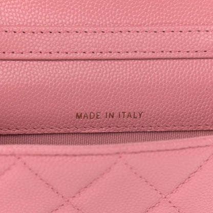 Chanel Caviar Quilted Mini Chain Bag Dark Pink 7 of 12